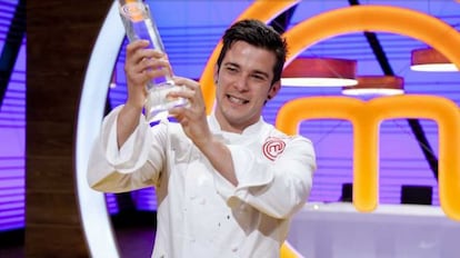 Carlos, ganador de la tercera edición de 'Masterchef'.