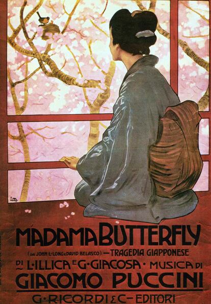 Cartel de 'Madama Butterfly'.