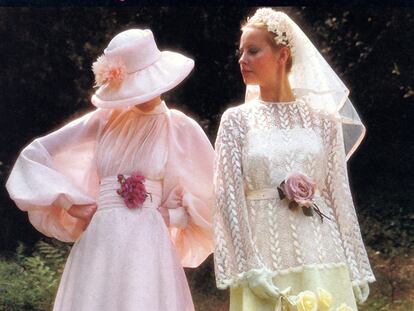 50 años de moda nupcial