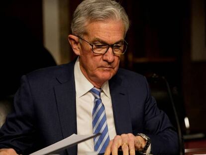 Jerome Powell, presidente de la Reserva Federal.