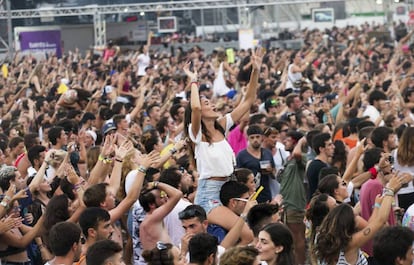 Asistentes al Arenal Sound de 2017.