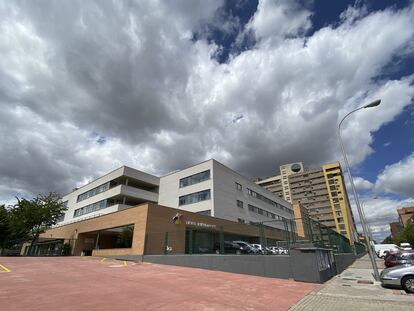 Residencia Amavir de Valdebernardo donde, según denuncia la asociación El Defensor del Paciente, han fallecido "más de 60 ancianos"