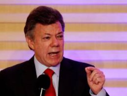 El presidente de Colombia, Juan Manuel Santos. EFE/Archivo