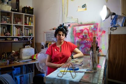 La artista y directora de Estudio Marte, Susana GO