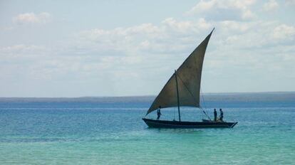 Pescadores en Pemba, Mozambique.