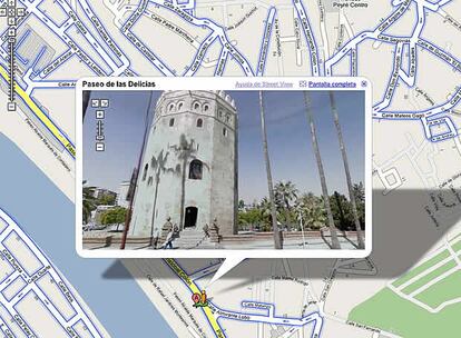 Recorrer las calles y monumentos de Sevilla desde cualquier ordenador o dispositivo conectado a Internet es hoy una posibilidad.