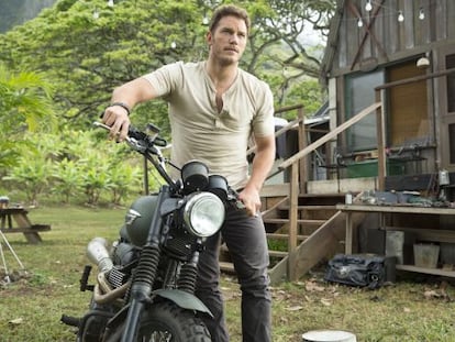 Chris Pratt, en una imagen de 'Jurassic World'