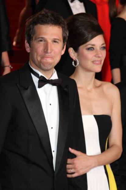 Guillaume Canet y se pareja, Marion Cotillard.