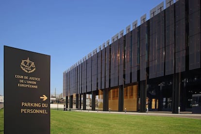 Sede del Tribunal de Justicia europeo, en Luxemburgo.