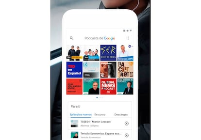 Podemos acceder a miles de Google Podcast y retomar las reproducciones desde cualquier dispositivo