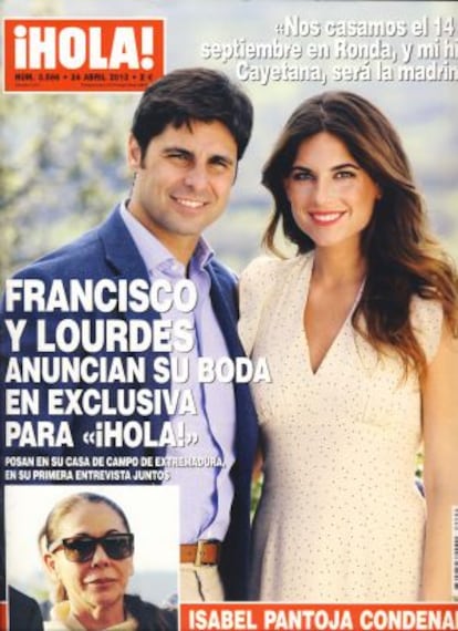 La portada de la revista.