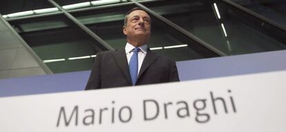 El presidente del Banco Central Europeo (BCE), Mario Draghi.