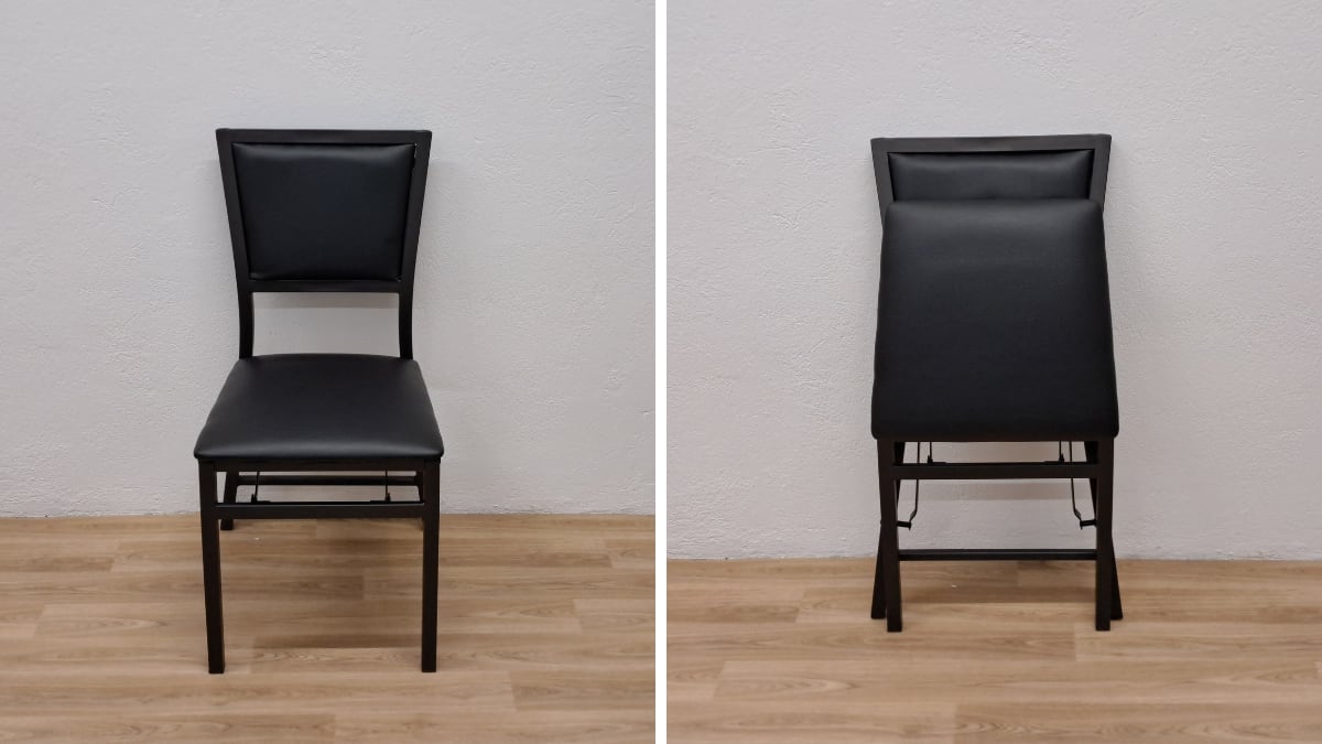 La más parecida a una silla de comedor convencional por su comodidad.