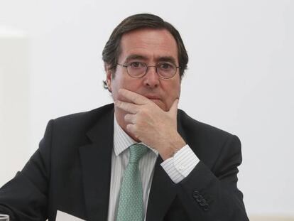 Antonio Garamendi, presidente de CEOE.