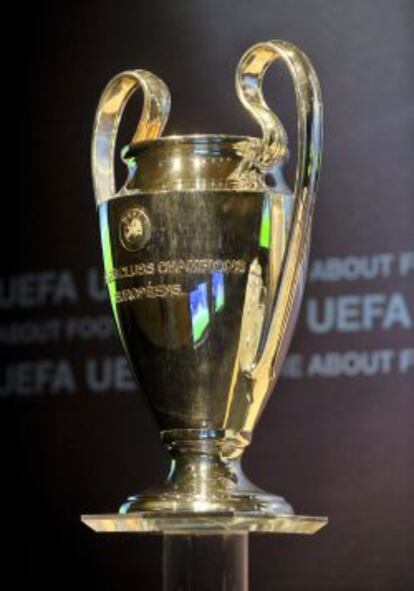 Imagen del trofeo de la UEFA Champions League