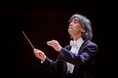 Kent Nagano, en un concierto en Montreal con la Orquesta Sinfónica de Montreal en 2018.