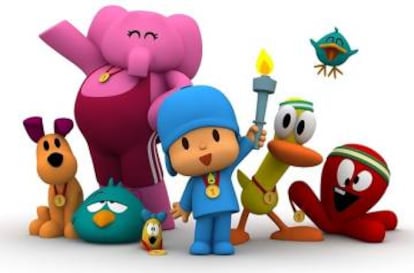 Elenco de 'Pocoyó'.