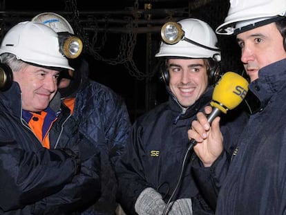 José Ramón de la Morena y Fernando Alonso