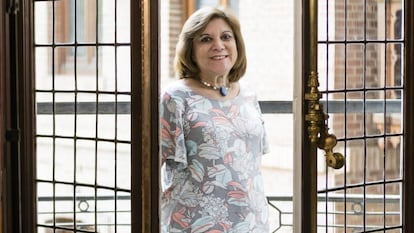 Mirta Roa en Casa América, en Madrid.