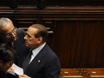 Berlusconi, este s&aacute;bado en el Congreso italiano.