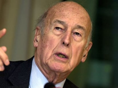 El expresidente de la República francesa, Valéry Giscard D'Estaing.