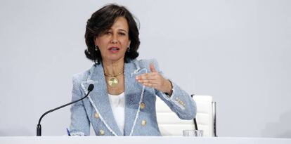 Ana Botín, presidenta de Santander.