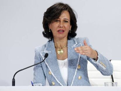 Ana Botín, presidenta de Santander.