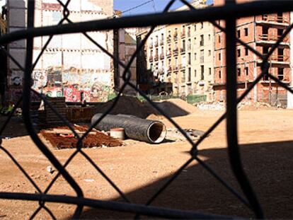 El 'forat de la vergonya' se convertirá en una plaza de barrio