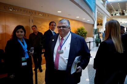 El jefe del Banco de Pagos Internacionales, Agustín Carstens, en una imagen de archivo.