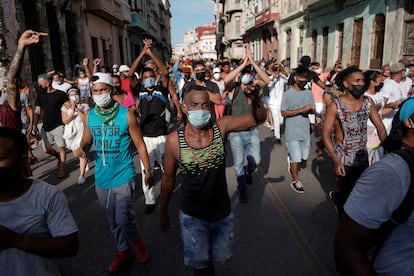 Protestas sociales en Cuba