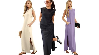 Este vestido largo de verano para mujer está disponible en 18 colores y combina con todo.