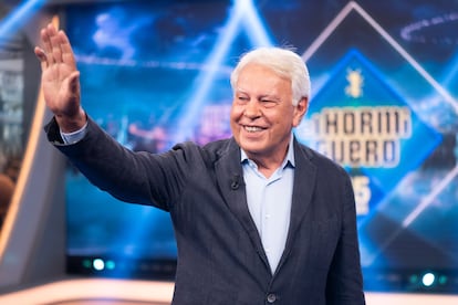 Felipe González, en 'El Hormiguero'.