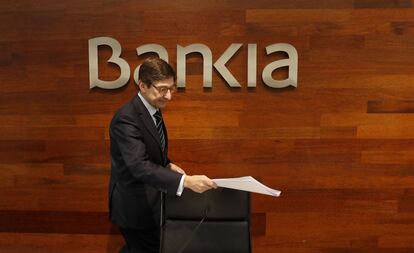 José Ignacio Goirigolzarri, presidente de Bankia.