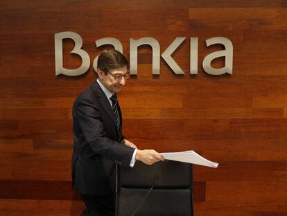 José Ignacio Goirigolzarri, presidente de Bankia.