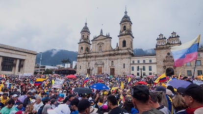 Marchas contra Petro Colombia