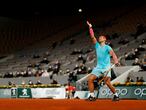 Tennis - French Open - Roland Garros, Paris, France - October 2, 2020  Spain's Rafael Nadal in action during his third round match against Italy's Stefano Travaglia  REUTERS/Christian Hartmann