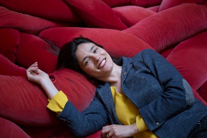 Lucia Dotto, en un hotel de Barcelona durante la entrevista que le hizo Cinco Días en junio de 2017.