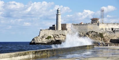 El malec&oacute;n de La Habana.