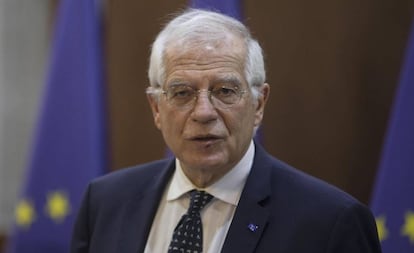 Josep Borrell, en Jordania el pasado 2 de febrero.