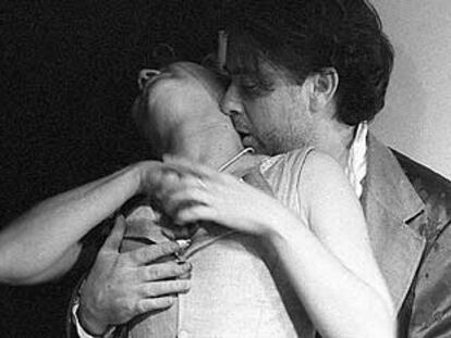 Andrés Lima y Nuria Benet, en 'El libertino'.