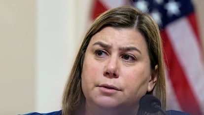 House Homeland Security Committee member Rep. Elissa Slotkin, D-Mich., at the Capitol in Washington, Nov. 15, 2022.