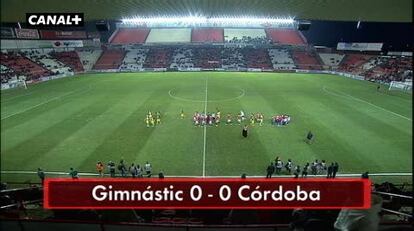 Gimnàstic 0 - Córdoba 0