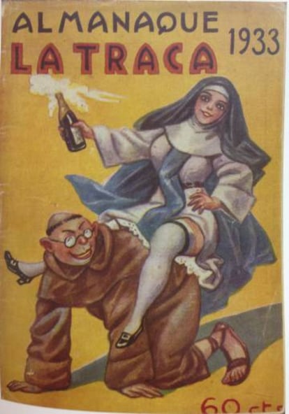 Ilustración del catálogo de 'La Traca, la transgresión como norma', procedente de la colección de Rafael Solaz.