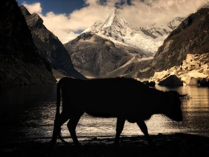 Laguna Paron, em Caraz, Peru.