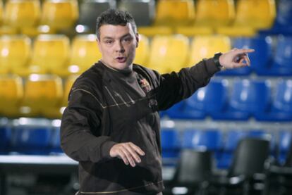 Xavi Pascual, entrenador del Barcelona de balonmano.