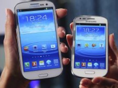 Android, con Samsung, lidera el mercado con una cuota del 40%.