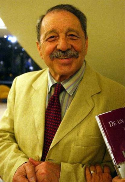 Héctor Tizón, durante el congreso de Rosario.