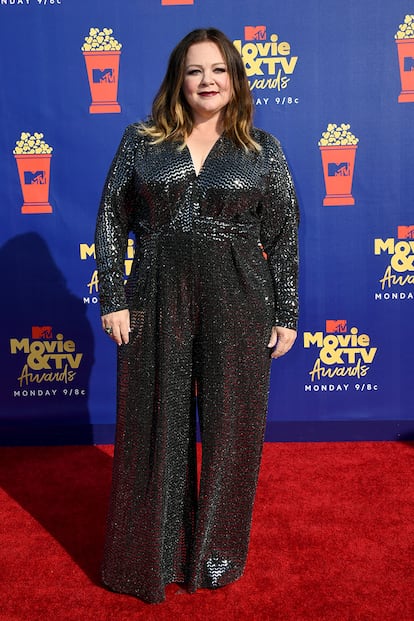 La nominada al Oscar Melissa McCarthy fue una de las entregadoras de premio en la ceremonia.