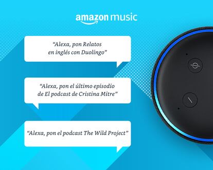 Amazon Music se abre un hueco en la industria de podcasts y ha aterrizado en España.
