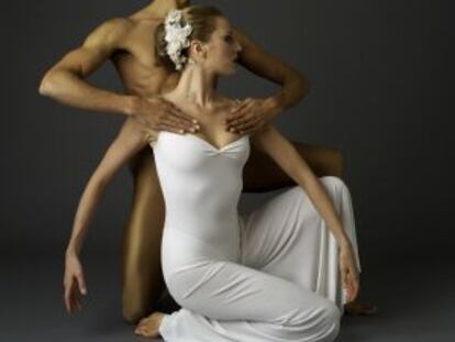 Bailarines de la Martha Graham Dance Company.